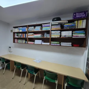 sala de estudio